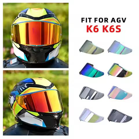 Visor for AGV K6S K6 Max Vision Casco Para Motos Anti Scratch Casque Moto UV Protected Windshield Mo