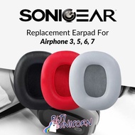 Earcup Earpad Ear Cushion Sonicgear Airphone 3 5 6 7 Premium Foam Foam