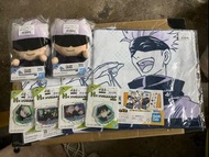 咒術迴戰 一番賞  D, F, H賞 虎杖悠仁 伏黑惠 釘崎野薔薇 五條悟 禪院真希 狗卷棘 熊貓 東堂葵 大毛巾 立牌 毛公仔