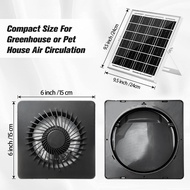 Professional panel solar 4-inch Whole-house fan (panel suction/outlet)+8W solar panel, solar fan with waterproof solar panel, wall mounted external fan with DC cable connector, gre