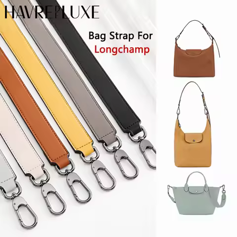 Leather strap for longchamp hobo xtra cowhide bag crossbody replacement strap adjustable strap bag a