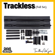 TeeMax Aluminum Trackless folding autogate Trackless Arm Full Set Ready Stock