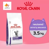 (ส่งฟรี) Royal Canin neutered satiety balance โรยัล คานิน อาหารแมว อาหารแมวทำหมัน ตัวผู้ และ ตัวเมีย 3.5 kg