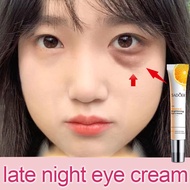 Vitamin C Eye Cream for dark circle eyebag Anti-Wrinkle Eye cream Anti-aging Remover Dark Circles Eye Care Hydrating Fade Fine Lines Eye Essence Oil Eye care remover fat particles eye lifting Moisturizing cream20g