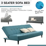 SOFA BED 3 SEATER / SOFA / FABRIC SOFA / FOLDABLE SOFA BED