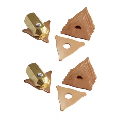 2X Tri Hook Washer 3 Point Dent Puller Electrode Chuck Dent Pulling System Stud Welders Triple-Corne