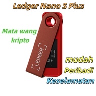 Ledger Nano S Plus Ledger Nano S Plus Cold Wallet Selamat Sokong Kripto Penghantaran Rawak