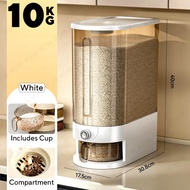 5KG 10KG Rice Dispenser Rice Storage Bucket Insect Moisture Proof Cereal Container Bekas Beras Tong 