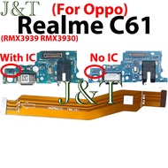 Charging board Flex for Realme C61 Charger Main board flex cable RMX3930 RMX3939