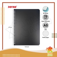 NA JOYKO Notebook A5 / Ruled Note Book Diary Agenda Buku Catatan Bergaris Joyko 60 Lembar / Ring Book Buku Ring