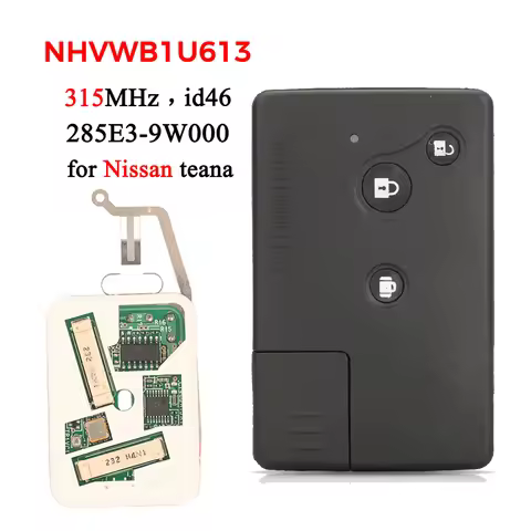 jingyuqin 285E3-9W000 Remote Car Key For Nissan Serena Presage Teana C24 TU31 J31 NHVWB1U613 315Mhz
