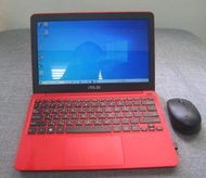 【東昇電腦】ASUS華碩 EeeBook X205TA 11.6吋筆記型電腦 狀況優 32GB+32GB 紅