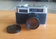 Konica SII 底片相機/ Hexanon f=2.0/48m/1961年日本製造
