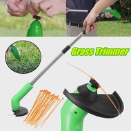 Electric Grass Trimmer Electric Lawn Mower Portable Adjustable String Cutter Pruning Garden String Cutter Power Tools Handheld
