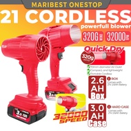 PRODIY 32000rpm 2.6AH 3.0AH Rechargeable Battery Cordless Blower Daun Kering Habuk Powerful PD-CPB21