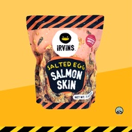 IRVINS หนังปลาแซลมอนทอดกรอบเคลือบไข่เค็ม (Salted Egg Salmon Skin) ขนาด 210 g