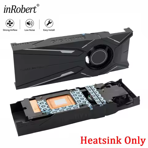 For Gigabyte RTX 2080 Ti Turbo Side Power Supply Port Video Card Heatsink RTX2080Ti Graphics Card Co