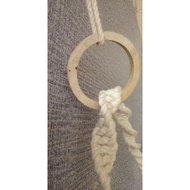 Liquidation of 10 wooden rings Circle 5cm 7cm natural wood circle wooden rattle wooden ring