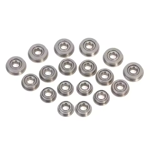 B*6Pcs/set 6mm/7mm/8mm Bearing Steel Gear Shim For Gel Blaster BD556 M4 M16 JinMing9 Ver2/3 G36 Gear