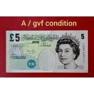 Old England 5 Pounds.gvf condition.