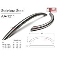 Handle Cabinet Drawer Stainless Steel Furniture No. AA-1211-96-S/AA-1211-128-S/AA-1211-160-S