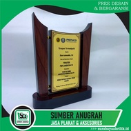 Dijual PLAKAT KAYU KKN PKL Unik untuk Ucapan Terima Kasih Limited