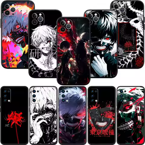 HK73 Tokyo Ghoul Soft Shell Phone Case for iPhone SE X XS XR 16E 17 11 Pro Max 8 7 6 6s Plus Air