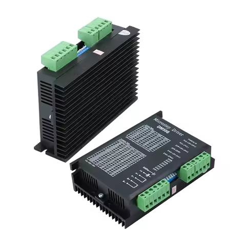 HLTNC 20-50VDC 4.2A Digital DM542 DC 20-50V 5.6A DM556 Stepper Motor Driver Fit 2-Phase Nema 17 Nema
