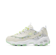 Skechers | รองเท้า DLite Classic Panda พริ้นท์ดอกเดซี่ ใหม่ฤดูใบไม้ร่วง