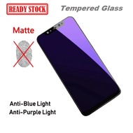 Lenovo Matte Blueray Screen Protector Tempered Glass A7 A8 2020 A6 K12 K13 Pro Note Z5 Z6 k7