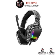 Onikuma K20 Ps4 Headset Casque Pc Gamer Stereo Gaming Headphones With Mic/LED Light For Xbox One/Laptop Tablet