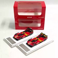 Star Model 1:64 Ferrari 499P 2023 Le Mans #50 #51 Resin Car Model Ornaments