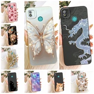 Casing Tecno Pop 4 Cover Fashion Cartoon Cute Funny Painted Silicone Phone Case Tecno BC2c BC1s