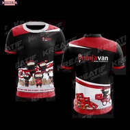 [READY STOCK] Baju ninjavan jersey ninja van t shirt long sleeve ninja van t shirt long ninjavan shi