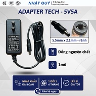 Power Adapter 5v5a TECH - Jack 5.5mm x 2.1mm (lead) - 5v 5a charger for wifi cameras,...