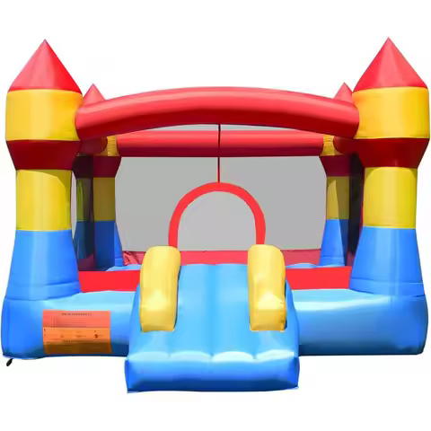 Iatable Bounce House, Party Castle Bouncy House for Kids 12ft L x 9ft W x 7ft H Indoor Outdoor Fun w
