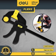 Deli Klem F Clamp Catok Jepit Kayu Quick Release Ukuran Paling Lengkap