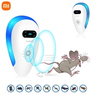 เครื่องไล่หนู Xiaomi ที่ไล่หนูไฟฟ้า อัลตราโซนิกไล่หนู ไล่หนูในบ้านได้ผล100% กำจัดกิ้งก่า แมลงสาบ ยุง