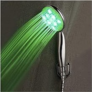 Water Saving Colorful LED Light Bath Shower head Hand Held Bathroom Shower Head Filter Nozzle QY-1007 Functions Shower Head (Color : 1007)