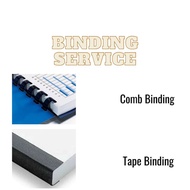 BINDING SERVICE | ADD-ON SERVICE | ONLY FOR CUSTOMER WHO DO PRINTING WITH US