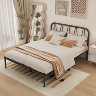 Hotel bed frame steel bed frame metal bed frame double size single bed frame king iron bed frame