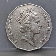 幣1079 澳洲1994年50分紀念硬幣