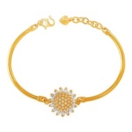 ZHULIAN BG5019 l BH5020 Gelang Tangan Bunga Matahari Zhulian Gold Plated Bangle Jewelry  Emas Zhulia