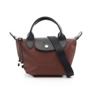 【二手】Longchamp Le Pliage Energy XSTOP2WAY L1500HSR742 帆布皮革雙用手提包 女士 全新