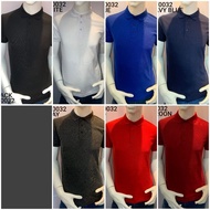 Polo shirt baju T-shirt kosong berkolar plain