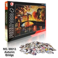 Kaki Jimat 1000 Pcs Jigsaw Puzzle Landscape Design Picture for Adults Children Intelligent Games Toy