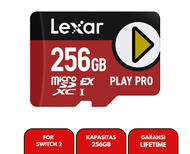 Lexar PLAY PRO Micro SDXC Express Card - 256GB