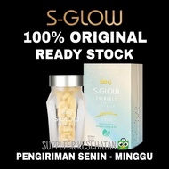 New Sglow S-Glow S Glow Collagen Candy Rambut &amp; Kulit 100% Original