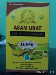 Obat Herbal Asam Urat Super Ath thibbun nabawi Terlaris