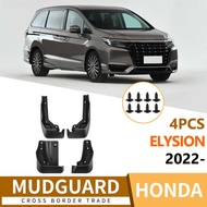 Suitable for Honda Elysion Elysion 2022-2024 Car Tire Soft Mudguard Leather Foreign Trade